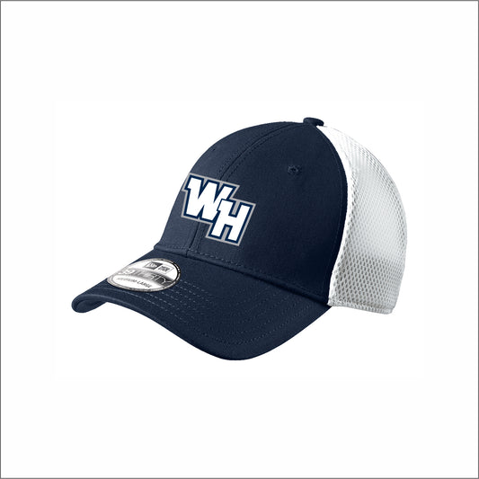 WH Warriors Softball New Era Stretch Mesh Cap