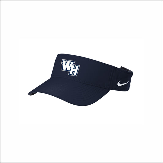 WH Warriors Softball NIKE Dri-FIT Team Performance Visor