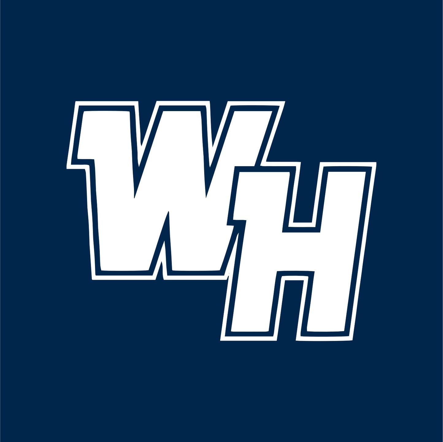 WH Warriors Softball Vintage Throwback Joggers with pockets