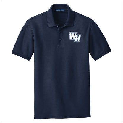 WH Warriors Softball Classic Pique Short Sleeve Polo Shirt