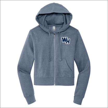WH Warriors Softball Ladies VIT Full-Zip Hooded Sweatshirt