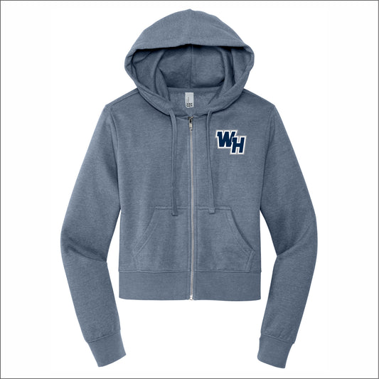 WH Warriors Softball Ladies VIT Full-Zip Hooded Sweatshirt
