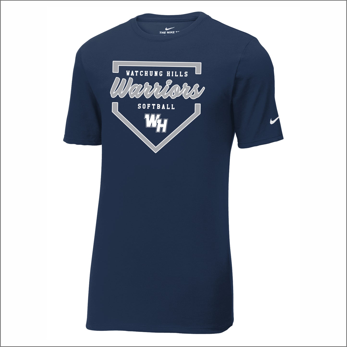 WH Warriors Softball NIKE Dri-Fit Performance T-shirt