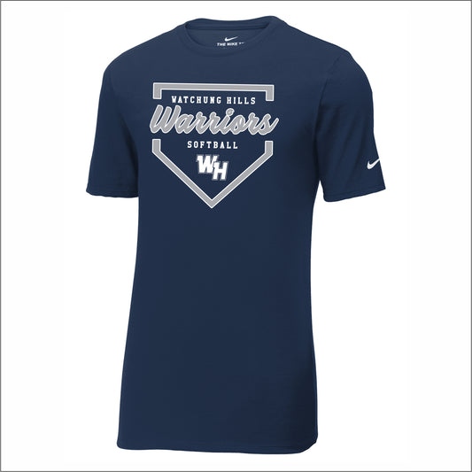 WH Warriors Softball NIKE Dri-Fit Performance T-shirt