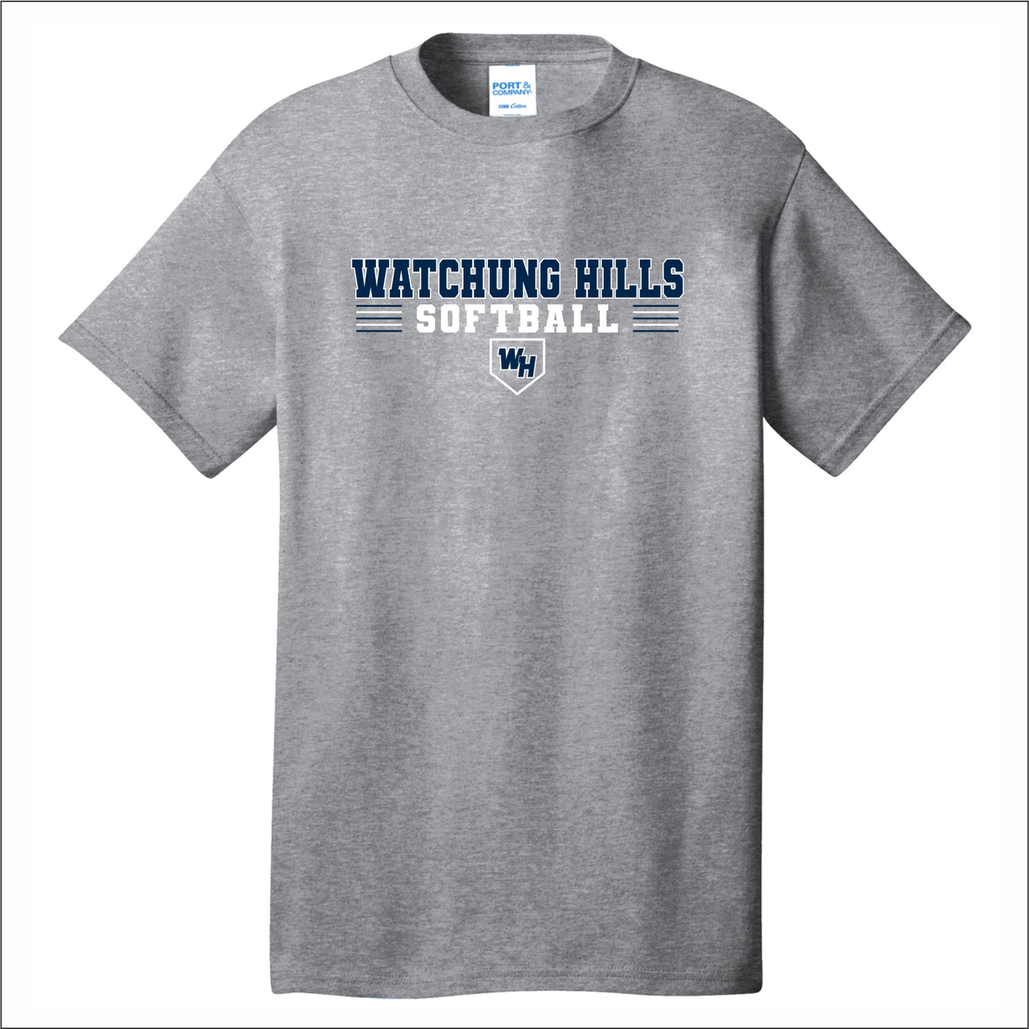 WH Warriors Softball Short Sleeve T-shirt