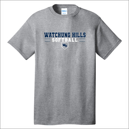 WH Warriors Softball Short Sleeve T-shirt