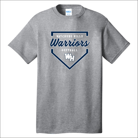 WH Warriors Softball Short Sleeve T-shirt