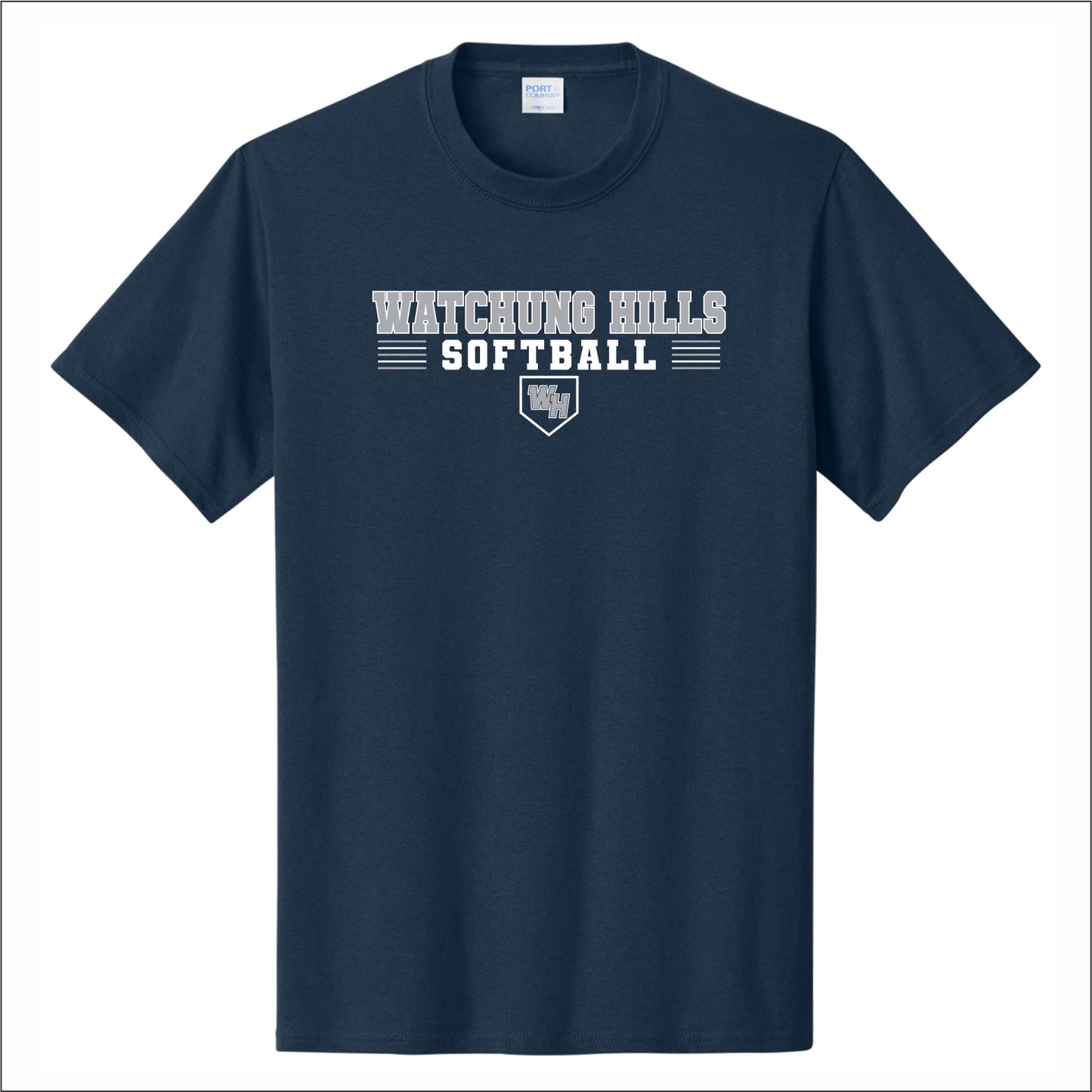 WH Warriors Softball Short Sleeve T-shirt
