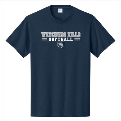 WH Warriors Softball Short Sleeve T-shirt