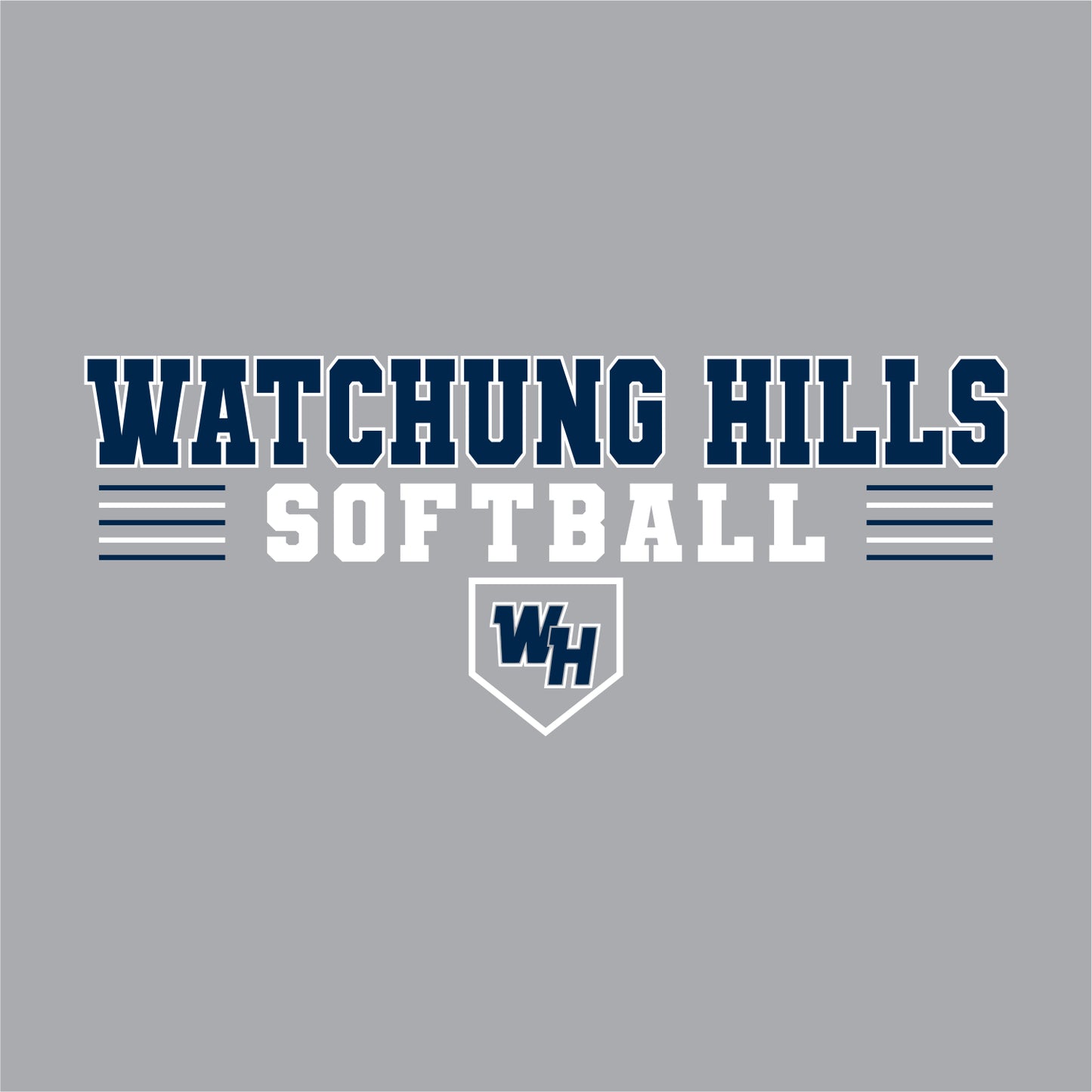 WH Warriors Softball Hooded Sweatshirt
