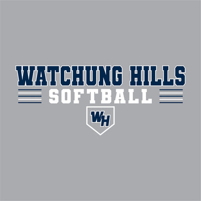 WH Warriors Softball Hooded Sweatshirt