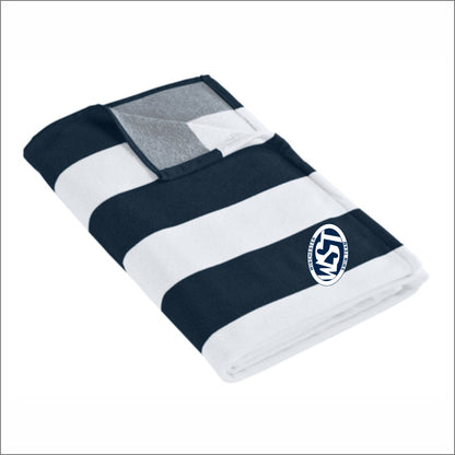 Winchester Swim Team Cabana Stripe Beach Towel