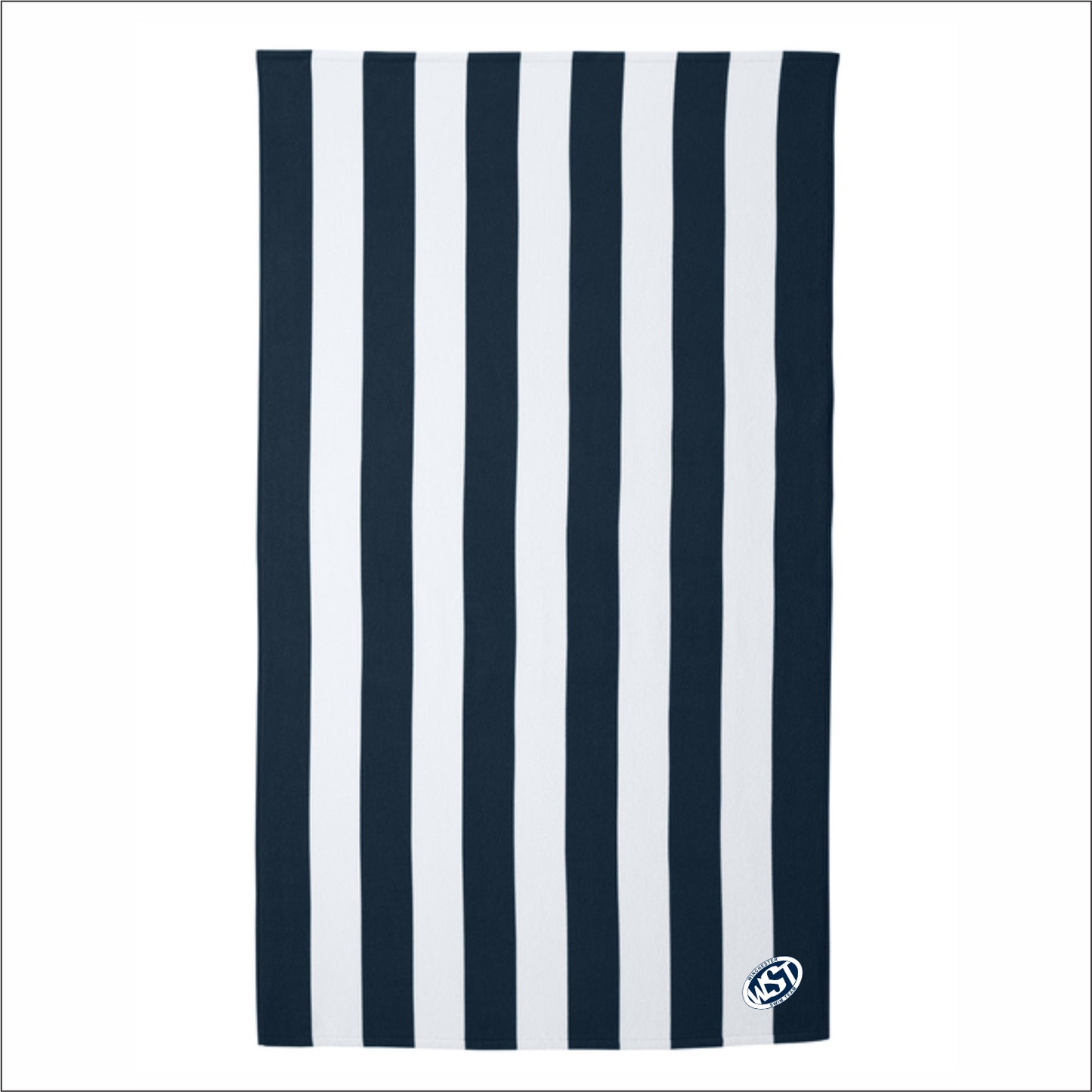 Winchester Swim Team Cabana Stripe Beach Towel