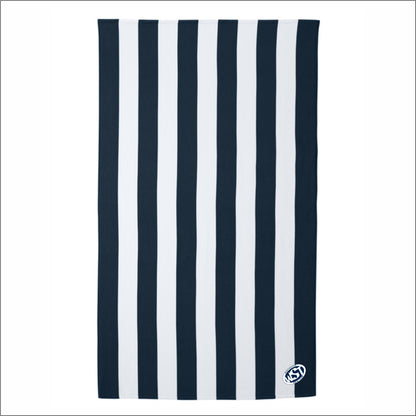 Winchester Swim Team Cabana Stripe Beach Towel
