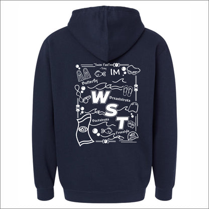 Winchester Swim Team Elevated Fleece Hoodie