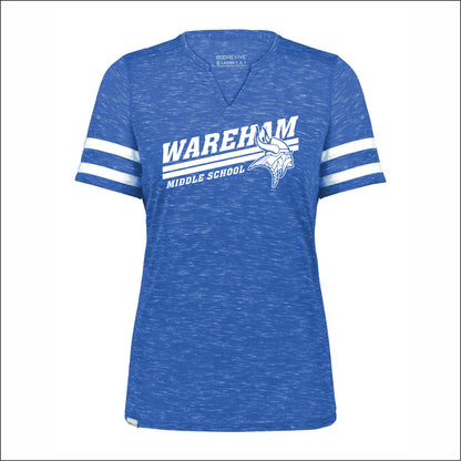 Wareham MS Ladies Monterey V-Notch T