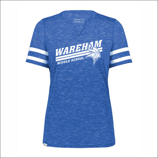 Wareham MS Ladies Monterey V-Notch T
