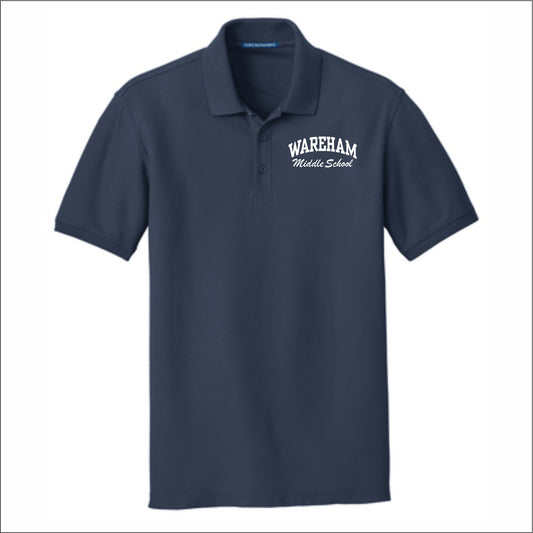 Wareham MS Classic Pique Short Sleeve Polo Shirt - Emb. 2