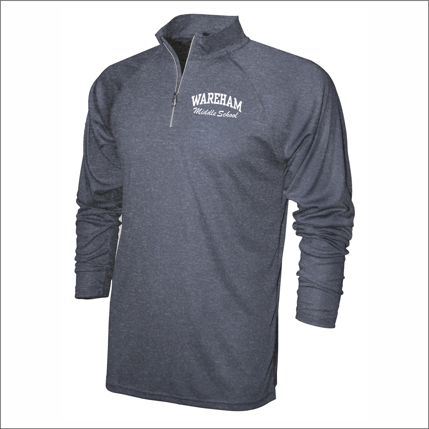 Wareham MS Performance Long Sleeve 1/4 Zip - Emb. 2