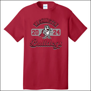 Washington Elem CA Short Sleeve T-shirt - Design B