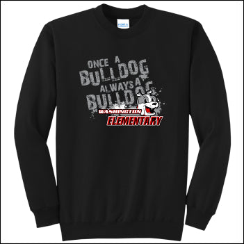 Washington Elem CA Crewneck Sweatshirt - Design A