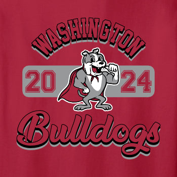 Washington Elem CA Short Sleeve T-shirt - Design B