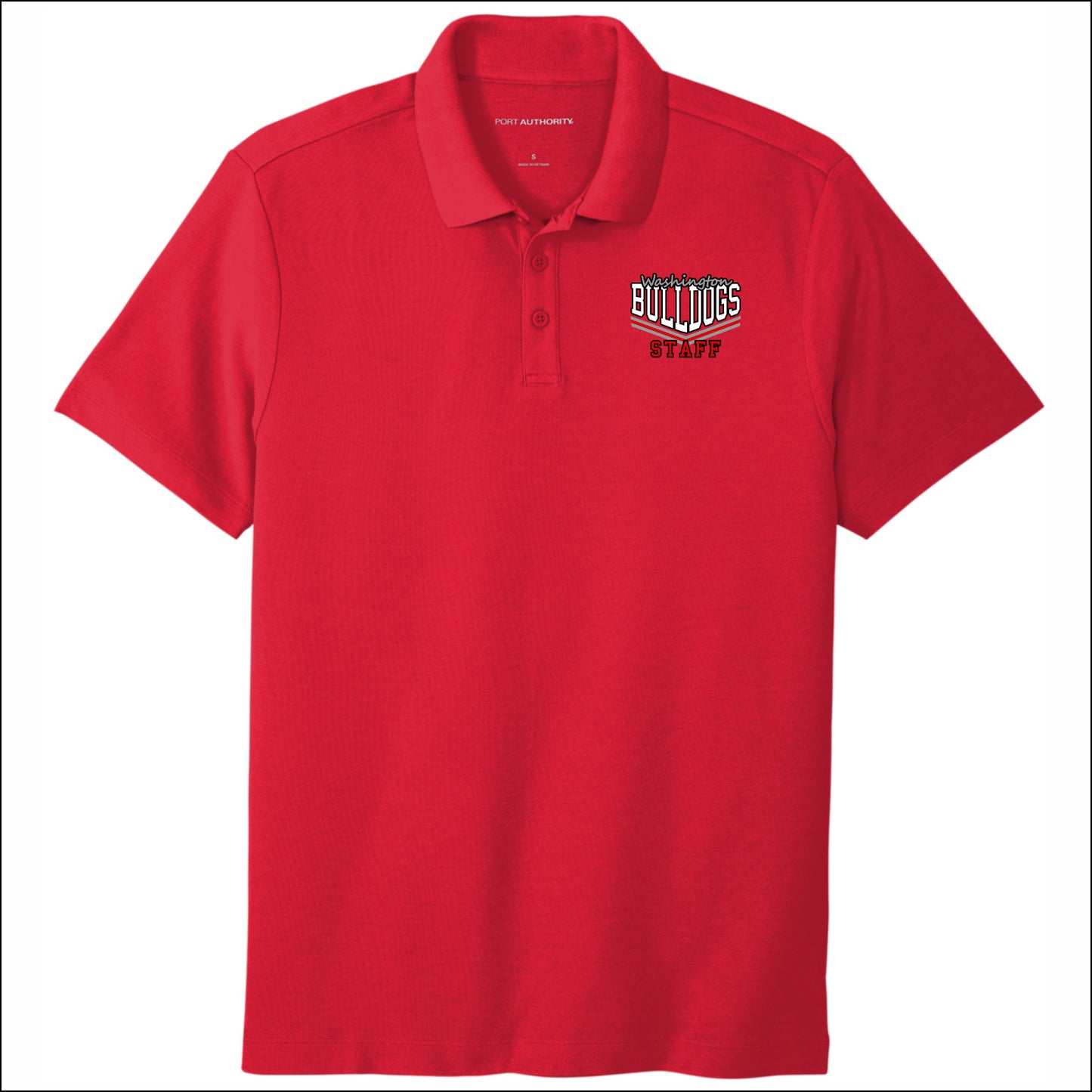 Washington Bulldogs Staff CA SuperPro React Pique Polo