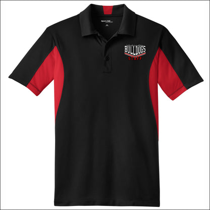 Washington Bulldogs Staff CA Performance Side Blocked Polo