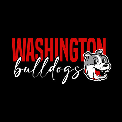 Washington Bulldogs Staff CA Tie-Dye T-shirt