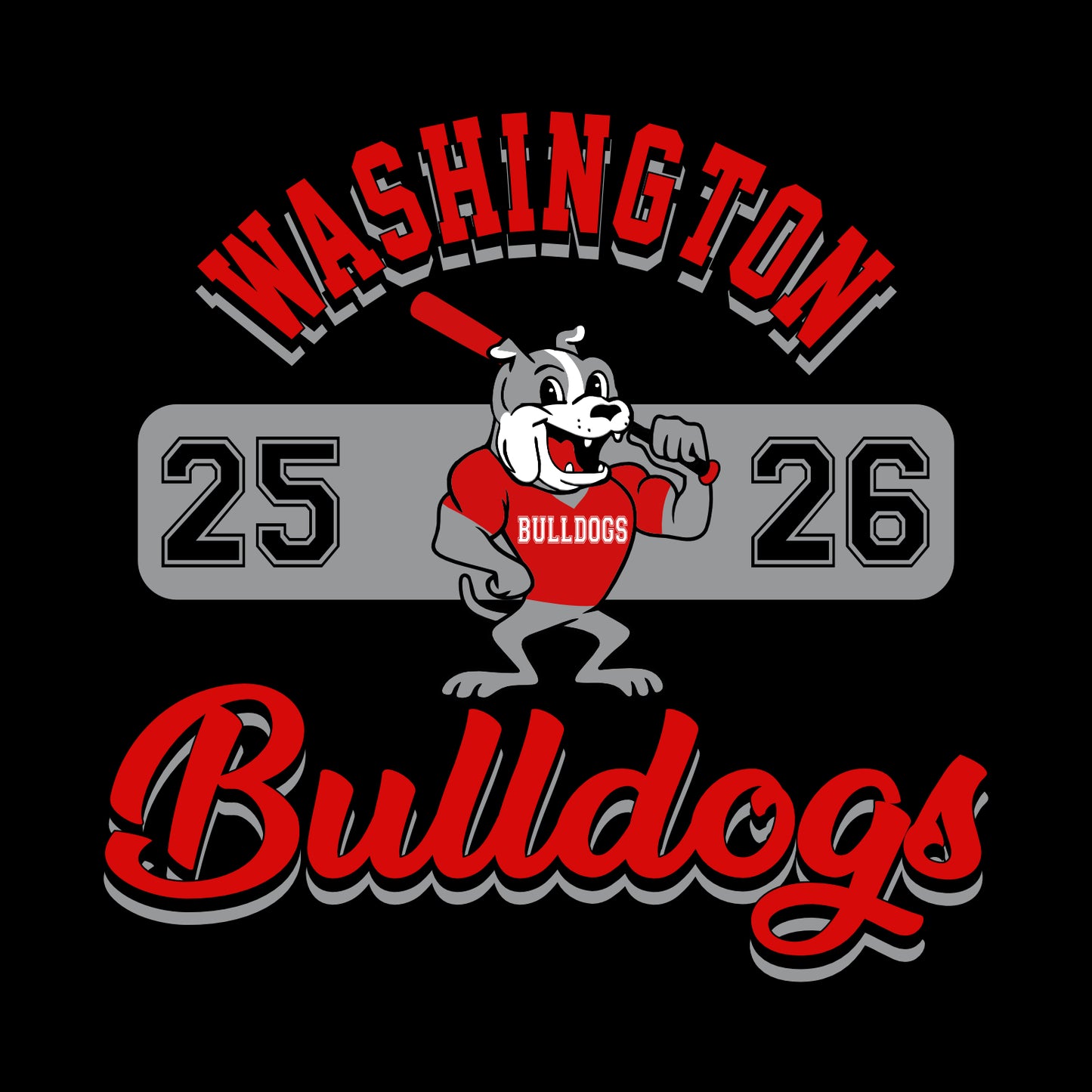 Washington Elem CA Hooded Sweatshirt - Design B