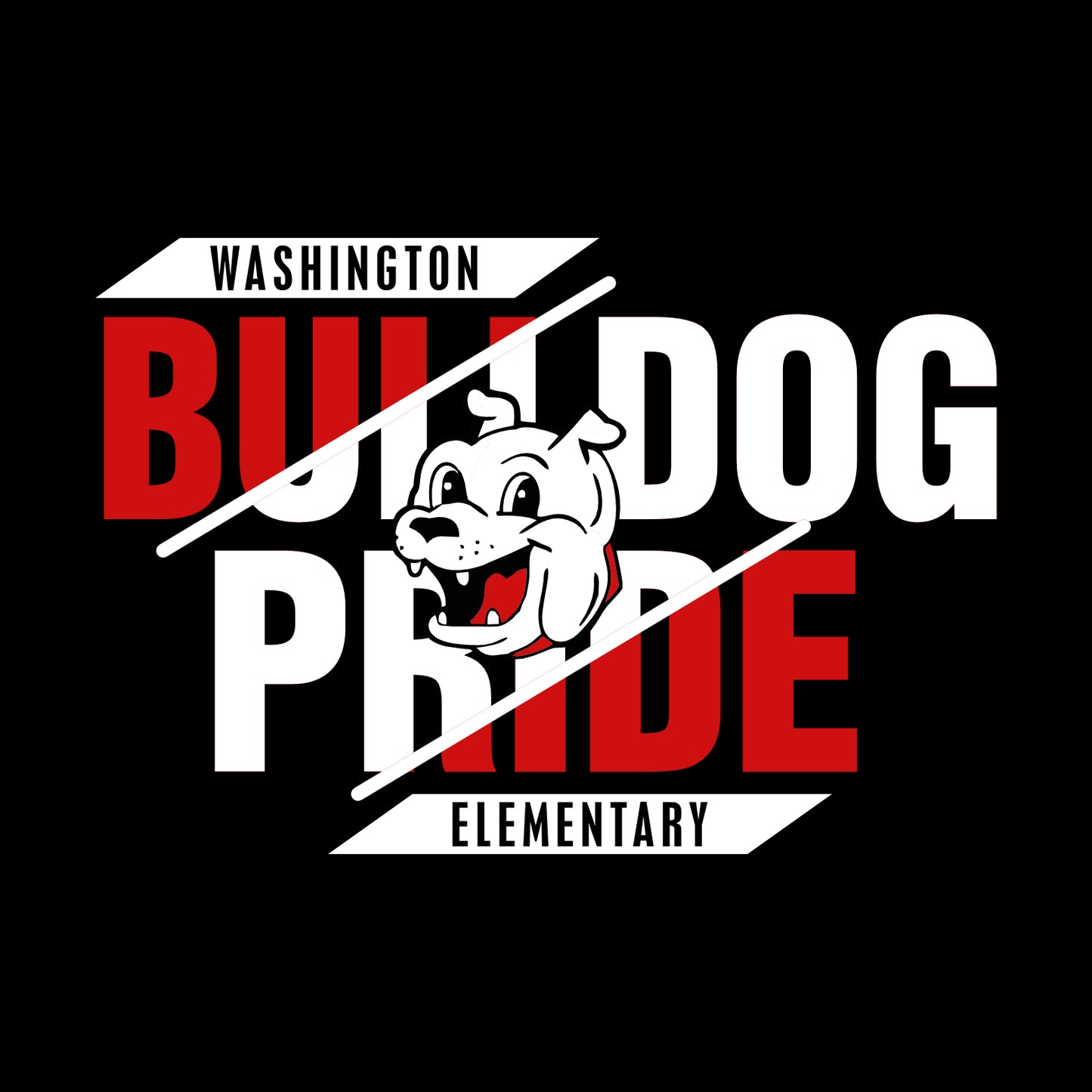 Washington Elem CA Short Sleeve T-shirt - Design C