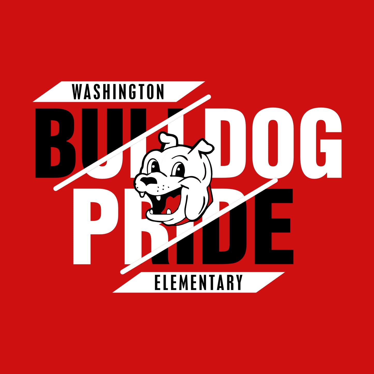 Washington Elem CA Short Sleeve T-shirt - Design C