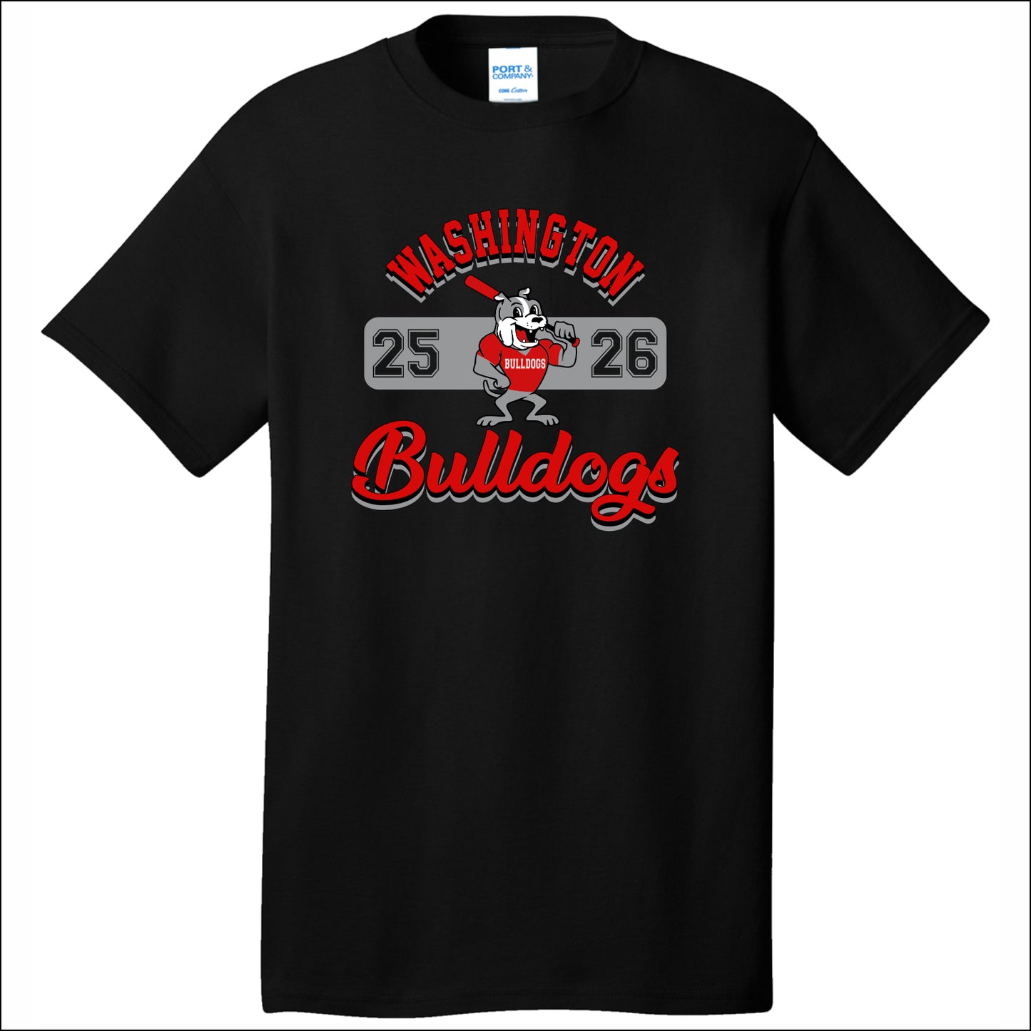 Washington Elem CA Short Sleeve T-shirt - Design B