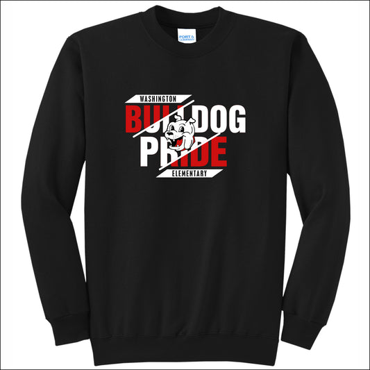 Washington Elem CA Crewneck Sweatshirt - Design C