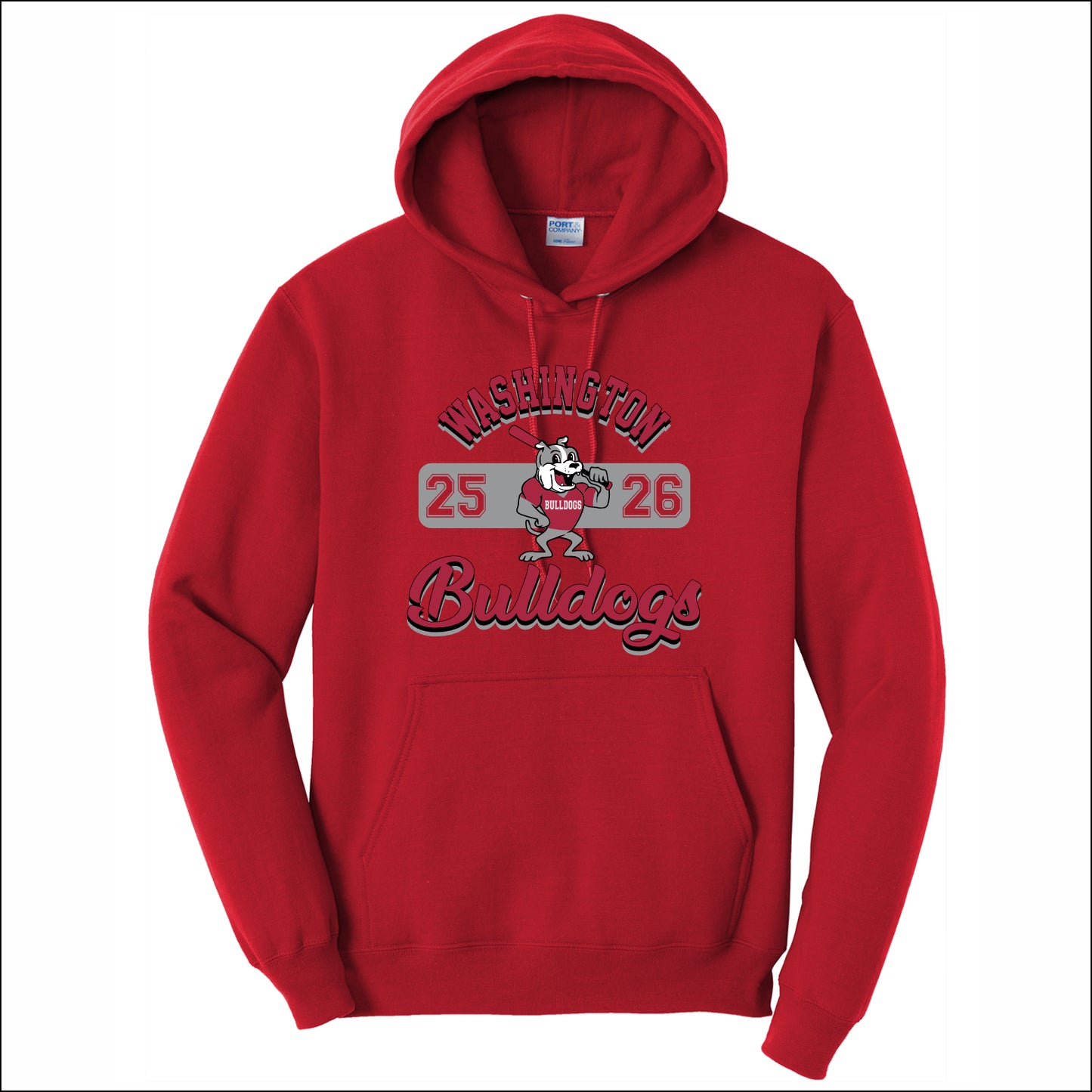 Washington Elem CA Hooded Sweatshirt - Design B