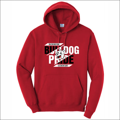Washington Elem CA Hooded Sweatshirt - Design C