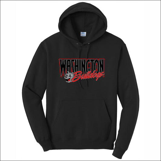 Washington Elem CA Hooded Sweatshirt - Design D