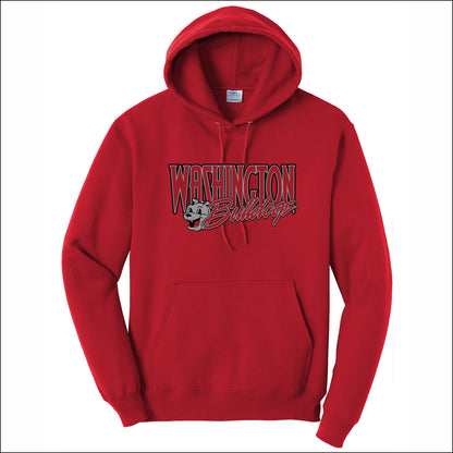 Washington Elem CA Hooded Sweatshirt - Design D