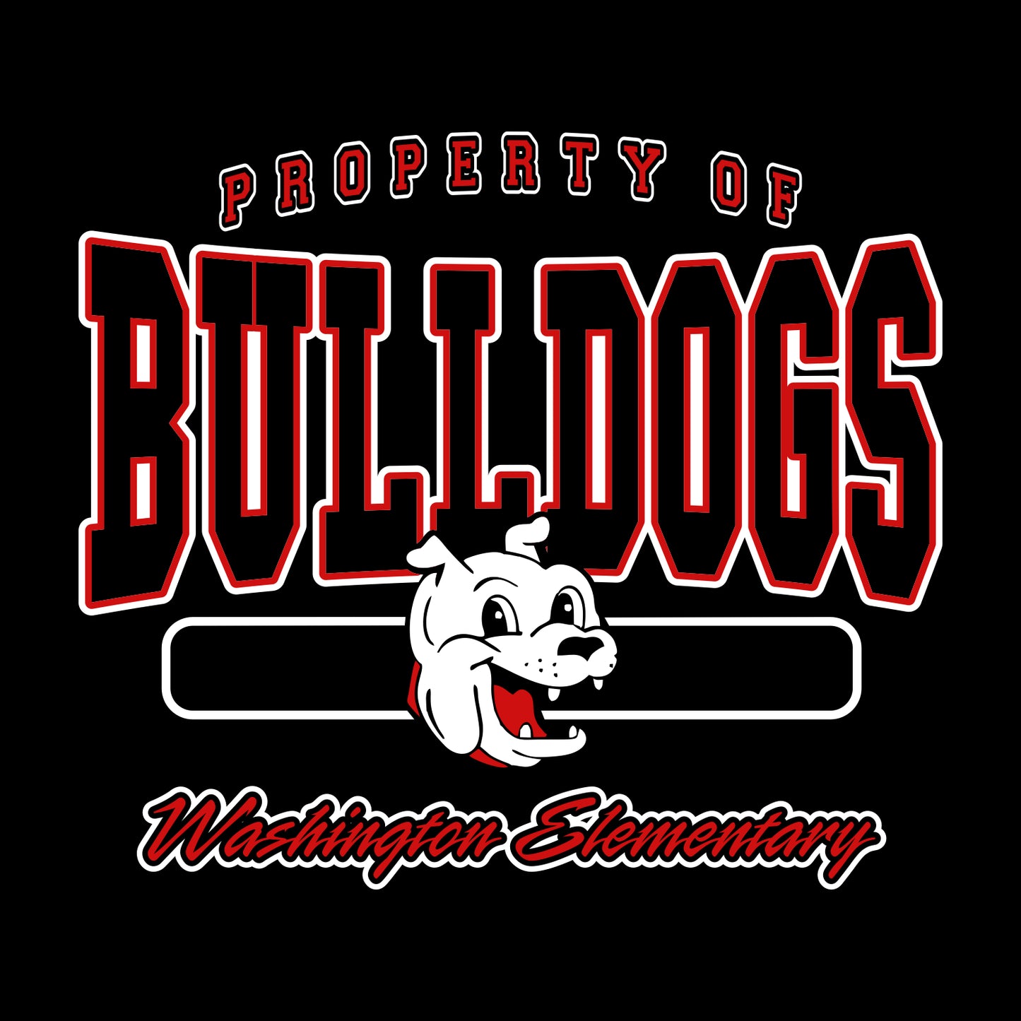 Washington Elem CA Hooded Sweatshirt - Design A