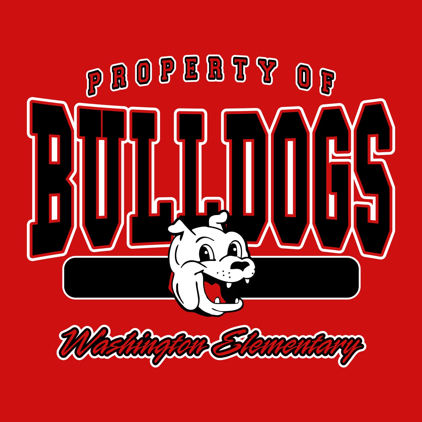 Washington Elem CA Hooded Sweatshirt - Design A