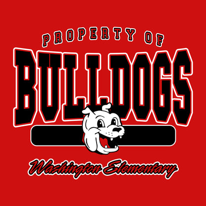 Washington Elem CA Hooded Sweatshirt - Design A