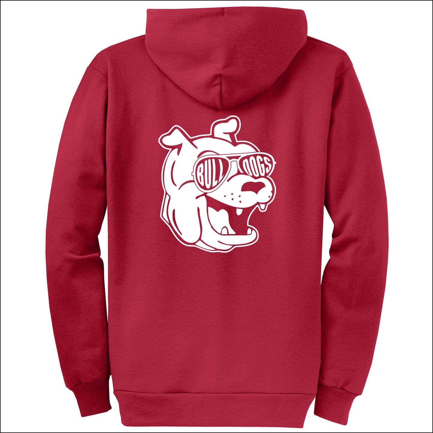 Washington Elem CA Full-Zip Hooded Sweatshirt - Design B