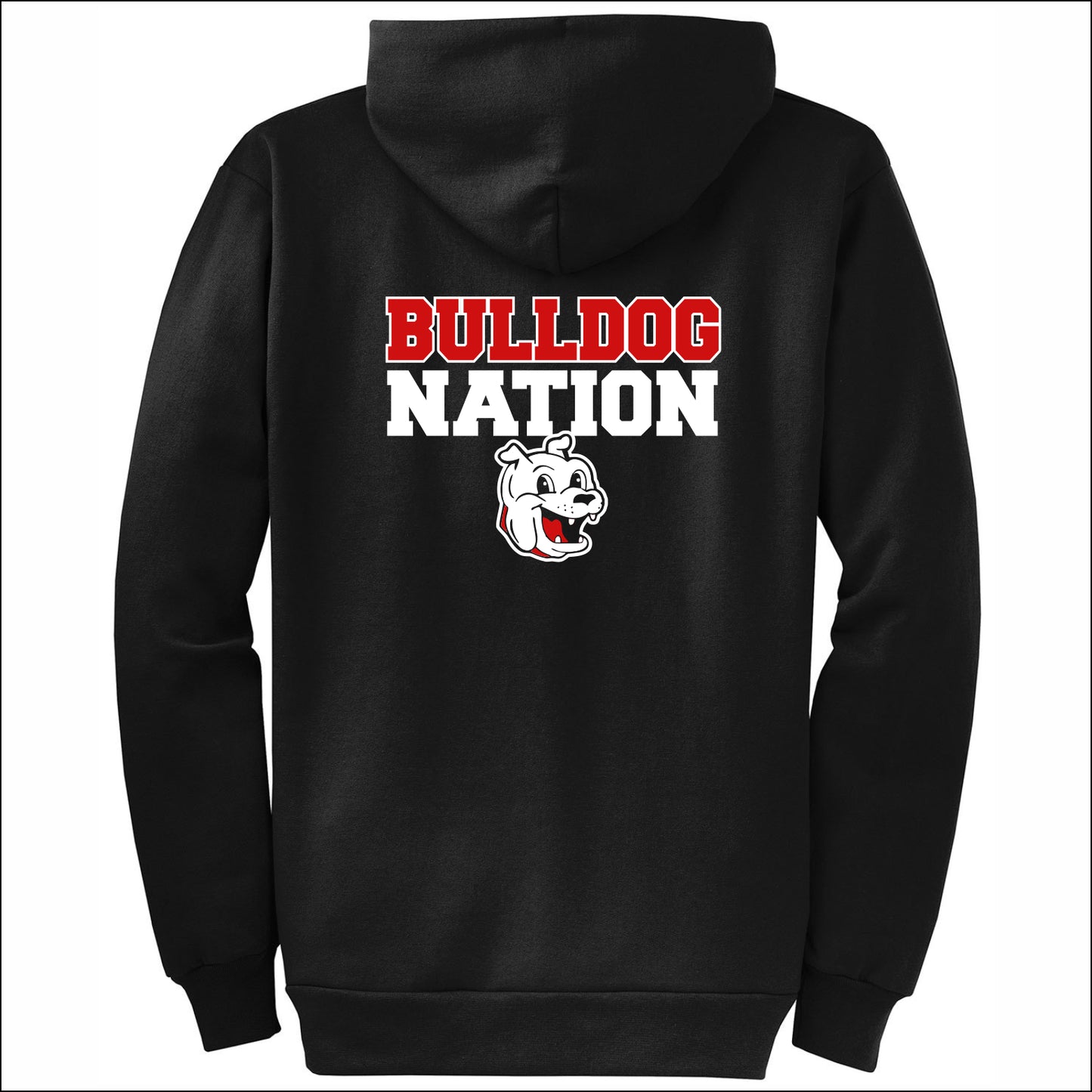 Washington Elem CA Full-Zip Hooded Sweatshirt - Design C