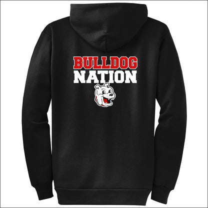 Washington Elem CA Full-Zip Hooded Sweatshirt - Design C