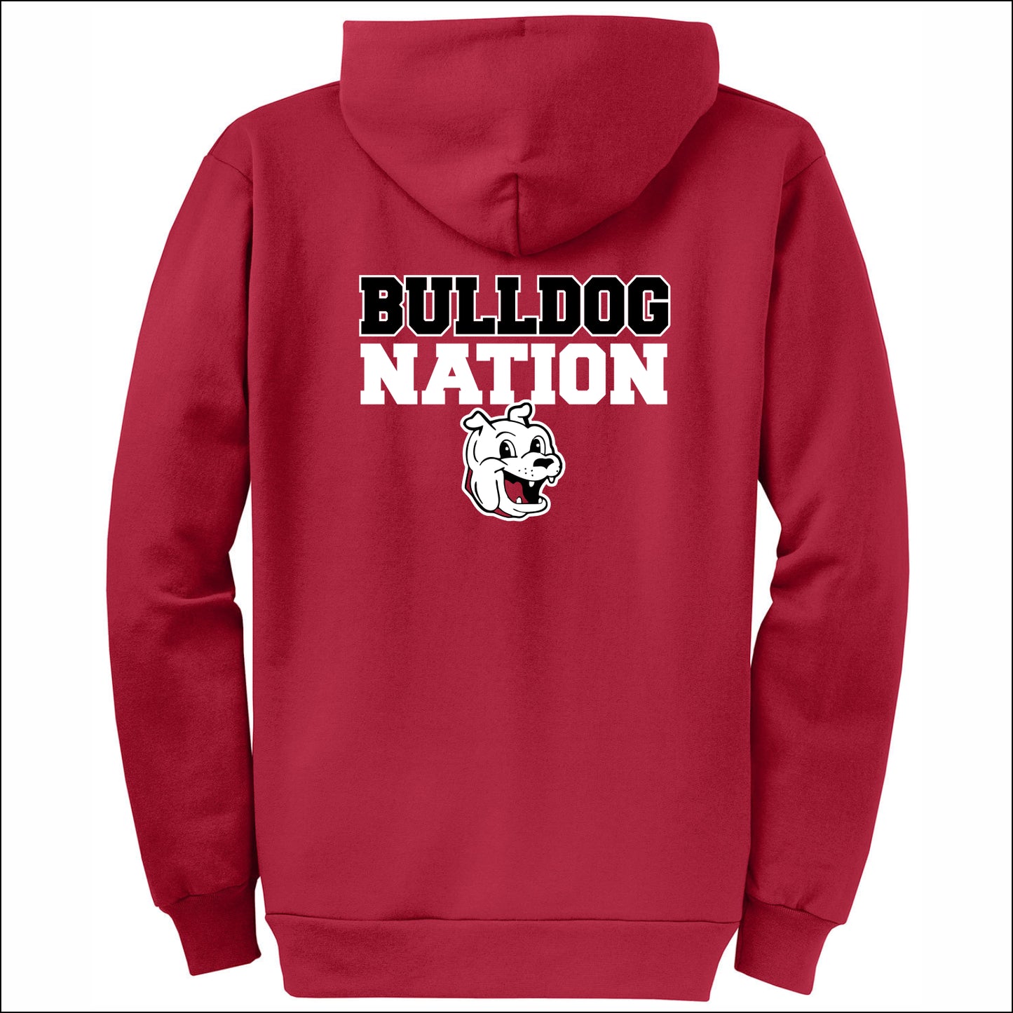 Washington Elem CA Full-Zip Hooded Sweatshirt - Design C
