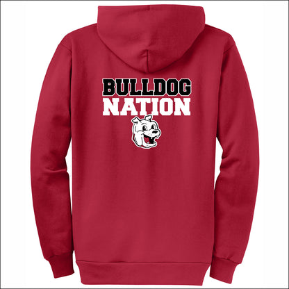 Washington Elem CA Full-Zip Hooded Sweatshirt - Design C