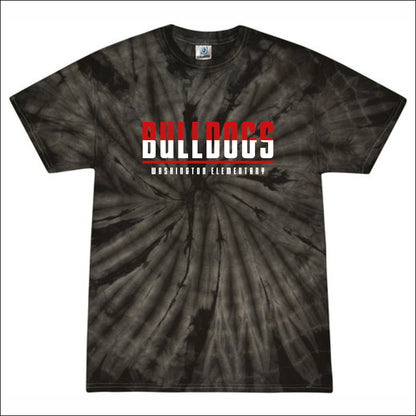 Washington Bulldogs Staff CA Tie-Dye T-shirt