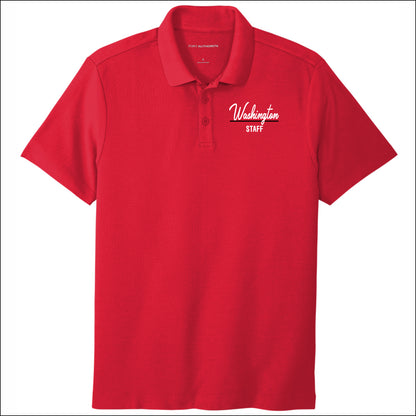 Washington Bulldogs Staff CA SuperPro React Pique Polo