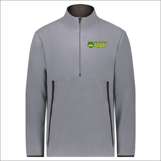 Washington Wolves Staff Chill Fleece 1/2 Zip Pullover