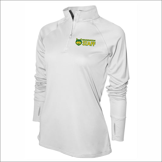 Washington Wolves Staff Ladies Performance 1/4 Zip